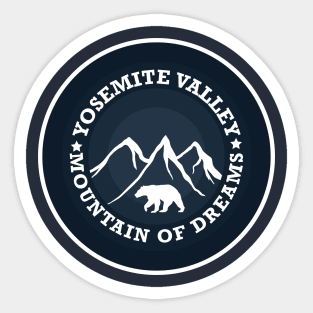 Yosemite Valley Sticker